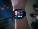 Apple/苹果 Watch S11 智能手表GPS款46毫米亮黑色铝金属表壳黑色运动型表带M/L MEVH4CH/B 实拍图