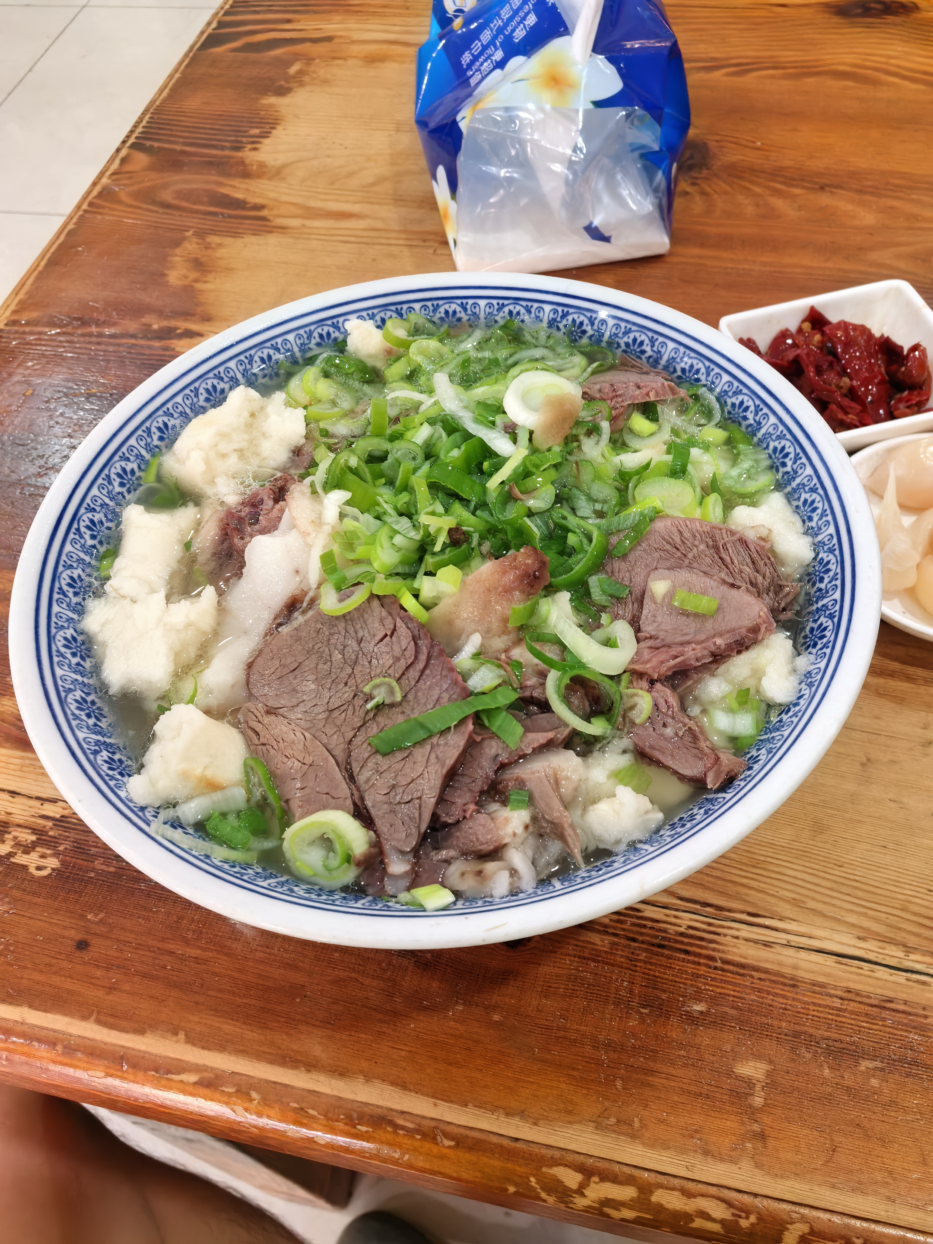 刘一泡牛羊肉泡馍小炒陕西特产美食 360g*5包（羊肉*2+牛肉*2+小炒*1） 实拍图