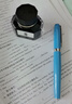 英雄（HERO）钢笔 382商务办公学生日常书写铱金签字墨水礼盒装 蓝色明尖 实拍图