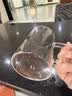 唯铭诺高硼硅玻璃杯带把家用水杯子男啤酒杯咖啡牛奶杯泡茶杯耐热500ml 实拍图