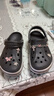 卡骆驰（CROCS）贝雅卡骆班洞洞鞋|205089 黑色/白色-066   39 (240mm)   实拍图