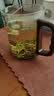 泥也玻璃杯茶杯水杯子玻璃茶杯男士泡茶专用玻璃水杯带把手绿茶马克杯 实拍图