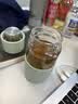 FGA富光玻璃杯女胶囊泡茶杯便携高颜值办公室学生茶水分离杯子360ML 实拍图
