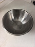 打蛋器专用打蛋碗不锈钢打蛋碗沙拉碗打蛋器必备打蛋碗不锈钢厨房烘焙必备 沙拉碗【700ml】 实拍图