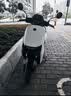 九号（Ninebot）N85C电动摩托车 9号电动电瓶车成人小型铅酸电摩-珍珠白 实拍图