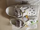 卡骆驰（CROCS）经典玛丽珍芭蕾洞洞鞋|210581 亚麻色   36 /37(220mm) 实拍图
