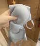 优衣库无钢圈文胸/软支撑女装弹嘟嘟柔托BRA479194 482667 479194/61水蓝色 S 推荐A65 B65 C65 A70 实拍图