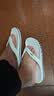 卡骆驰（CROCS）贝雅卡骆班人字拖鞋|205393 白/深蓝-126 41/42(260mm)  实拍图