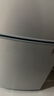 奥克斯小冰箱家用小型迷你冷藏冷冻两用出租房宿舍用节能省电寝室办公室电冰箱 【净化去味】156银色【高效保鲜 铜管速冷】42L 实拍图
