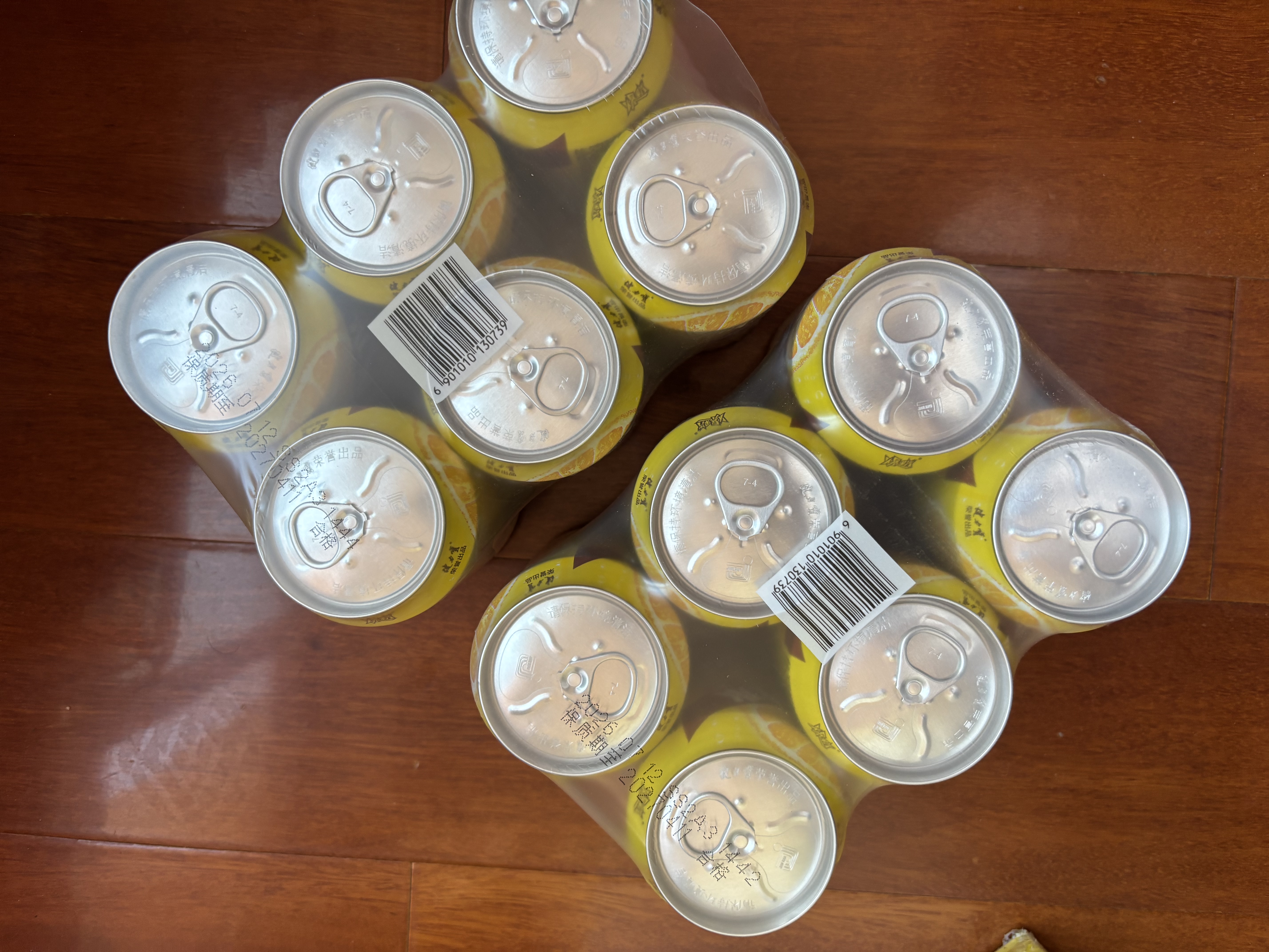 健力宝维C柠檬汽水330ML*24罐碳酸饮料添加真果汁富含维生素C 实拍图