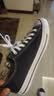 匡威（Converse）All Star经典帆布男女低帮休闲运动鞋黑色1Z635 102329 海军蓝 42.5 实拍图