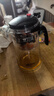 天喜（TIANXI）玻璃茶壶耐热茶具飘逸杯泡茶壶杯泡茶器泡茶壶茶水分离杯一键过滤 实拍图