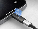海备思 Type-C数显转接头USB4公转母充电功率实时显示监测电流电压检测仪手机充电器功率检测80Gbps传输 实拍图