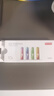 京东京造7号电池10节京东自营七号电池彩虹碱性电池环保适用玩具血压计血糖仪遥控器挂钟电子锁体脂秤鼠标 实拍图