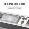 德力西（DELIXI）LED镜前灯卫生间镜柜灯浴室柜灯水防雾壁灯防化妆孔距可调 【12W暖白光】长度60厘米 实拍图