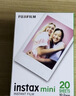 INSTAX富士instax立拍立得 mini相纸 彩虹单包10张+磁吸二合一相框 实拍图