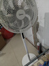 美的（Midea）【飓风节能】七叶柔风立式电风扇/家用轻音落地扇/台式小型风扇/大风力遥控定时摇头风扇 SAH35BSJ 实拍图