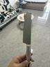 十八子作三德刀家用菜刀不锈钢刀具切菜切肉水果刀多用刀H307 实拍图