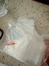 中锦食品自封袋透明密封袋封口袋塑封分装小号大号加厚pe收纳保鲜包装 5x7cm【1号】 16丝白边【偏厚厚度】100只 实拍图