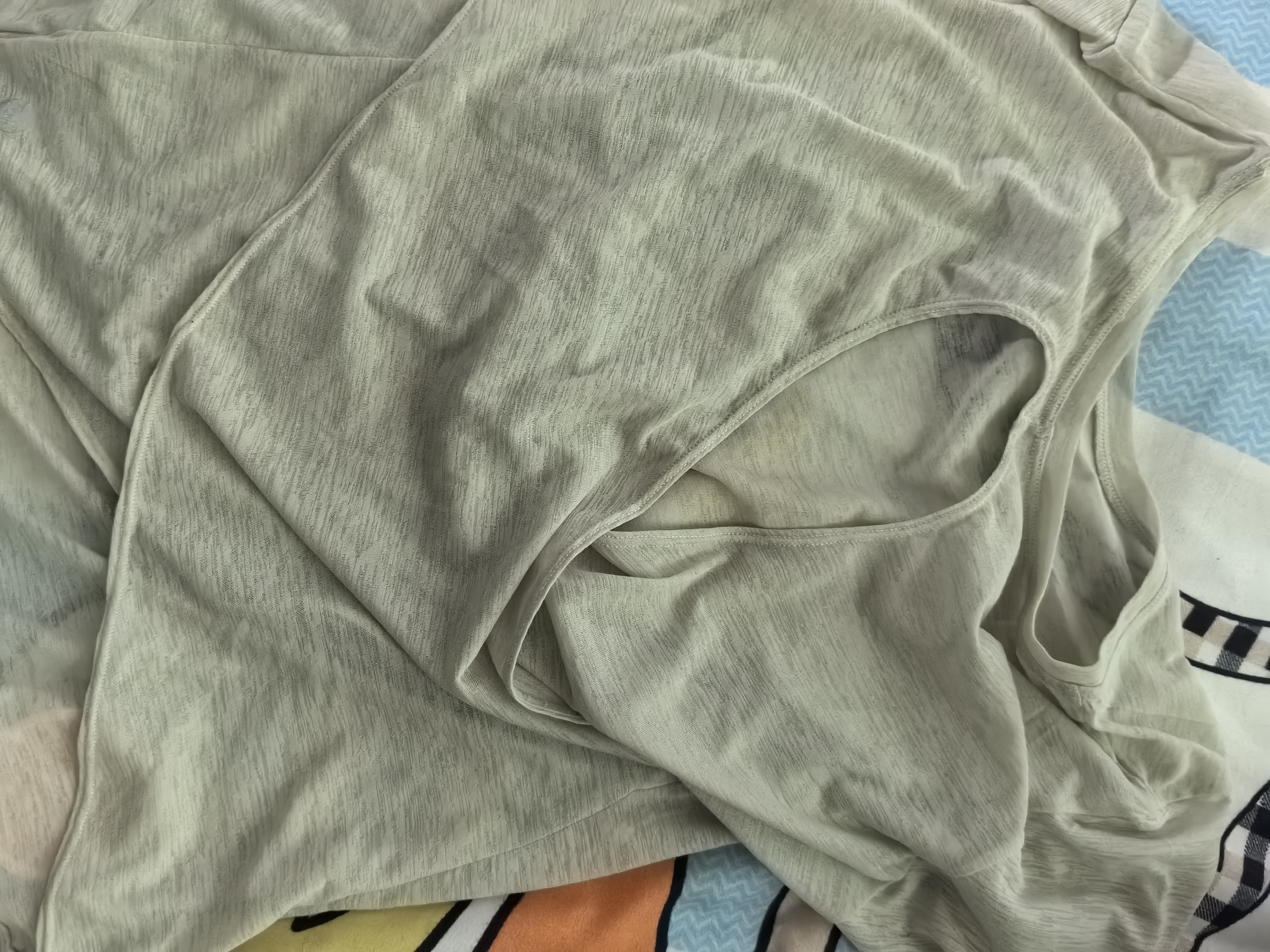 361°宽松薄款瑜伽服短袖罩衫透气速干运动上衣季显瘦普拉提t恤 实拍图