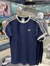 阿迪达斯（adidas）三叶草系列 男 3S TEE 短袖T恤 HZ9634 深靛蓝 M 实拍图