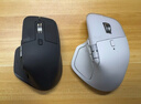 罗技（Logitech）大师系列 MX Master 4 高性能无线蓝牙鼠标  办公鼠标 静音鼠标  升级款 浅灰 带无线接收器 实拍图