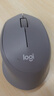 罗技（Logitech）M196 无线蓝牙鼠标 办公鼠标 笔记本商务办公家用 小巧便携 对称手型 石墨灰 实拍图