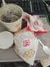 立蒙（LIMENG）男女装素色180g全棉短袖t恤圆领宽松体恤打底衫 白色 XL 实拍图