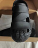 特步（XTEP）运动拖鞋子男款青少年洞洞鞋男外穿沙滩凉鞋男七夕礼物黑色44-45 实拍图