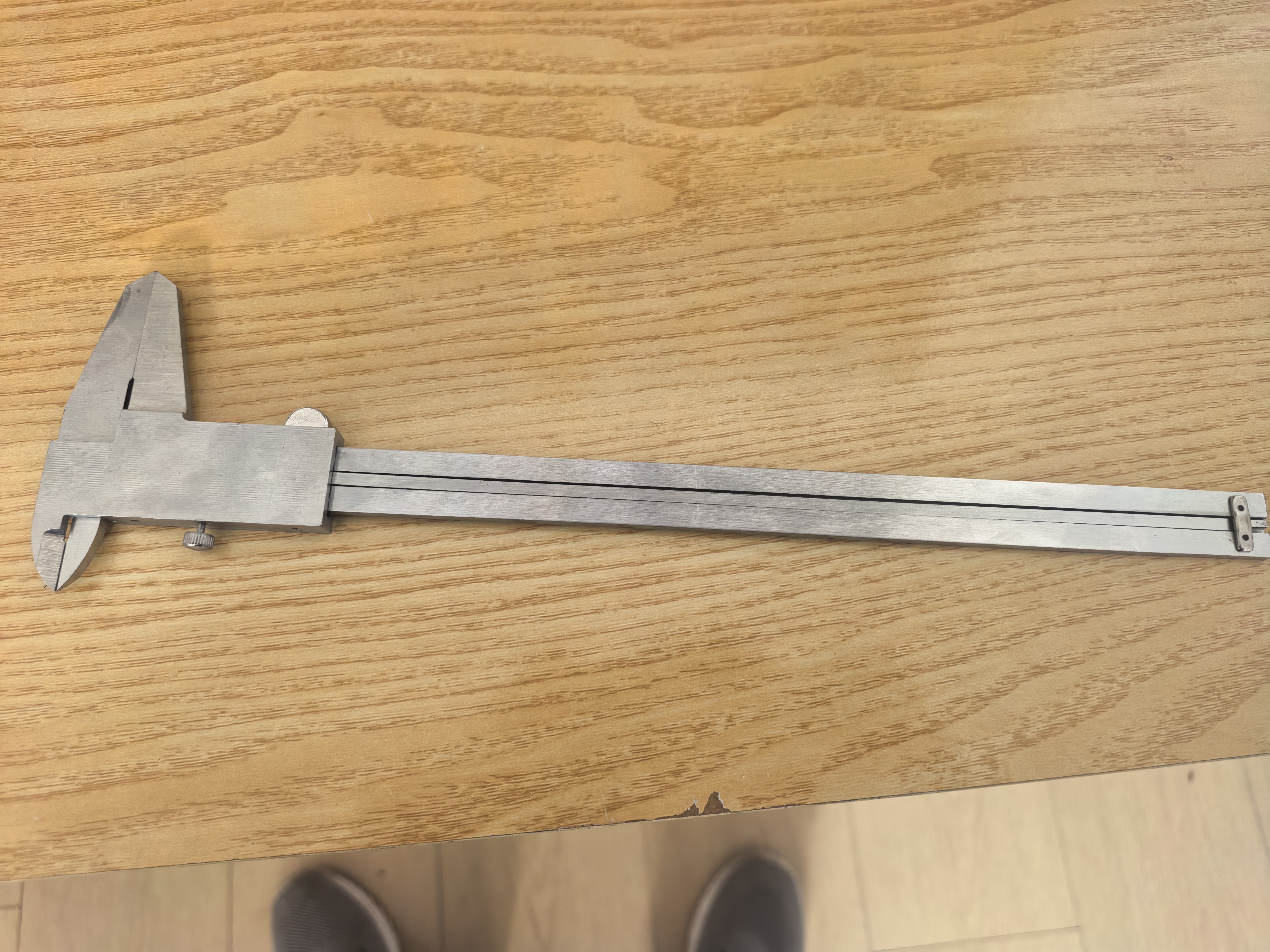 绿林游标卡尺高精度工业级量具0.02mm机械式内外径深度测量工具两件套 实拍图