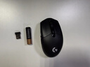 罗技（G）G304 /G304X无线电竞游戏鼠标轻质便携 三角洲FPS无畏契约打瓦必备  G304黑色 实拍图