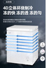 北极熊（BEIJIXIONG）冰柜家用冷柜小型一级能效全冷冻冷藏两用卧式储奶母乳速冻保鲜节能省电100升/200升/300升 单门单温74L【一级能效 全国联保】 74L 实拍图