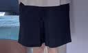 优衣库麻混纺舒适短裤女装26春夏新款485251 09 黑色 2XL 实拍图