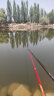 光威（GW）力王台钓竿碳素手竿渔具超硬钓竿鱼竿搏大物钓鱼竿钓鱼用品 4.5米 实拍图