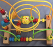 欣格绕珠玩具婴幼儿串珠儿童宝宝早教手部精细动作三线动物绕珠礼物 实拍图
