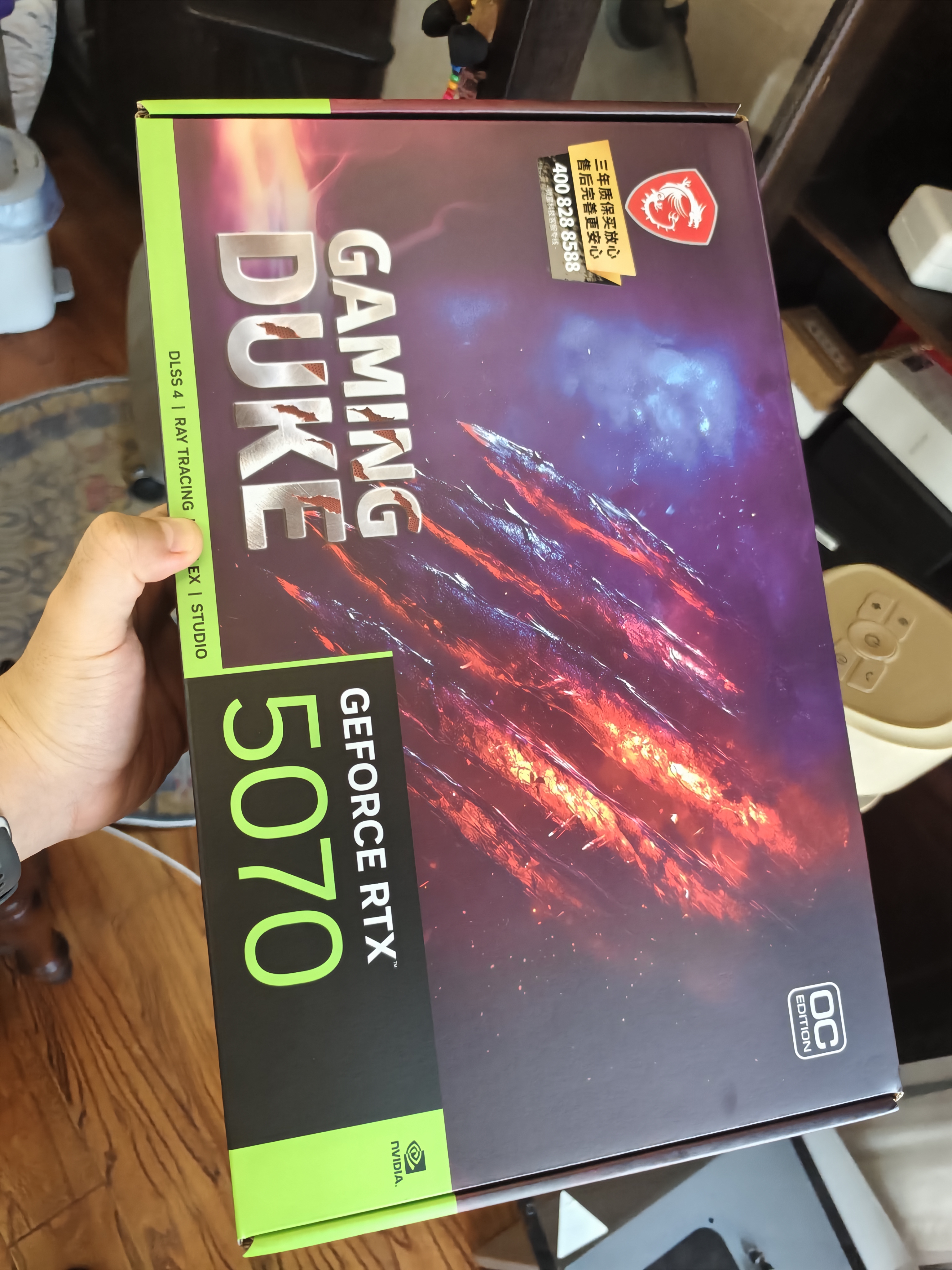 微星（MSI）AMD R7 7800X3D/9700X/5060Ti/5070/9070XT台式组装电脑游戏电竞三角洲行动主机DIY整机组装机 配置十三：9700X+RTX5070 实拍图