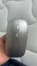 英菲克（INPHIC）M1无线鼠标可充电办公蓝牙三模电量显示静音便携适用于惠普华硕苹果IPAD笔记本电脑无限轻音 【蓝牙三模电量显示版-无线轻音】Ty-C充电太空银 实拍图