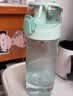 膳魔师（THERMOS）水杯子530ML男女士运动水杯Tritan儿童塑料杯凉水壶TCSD-550 BG 实拍图