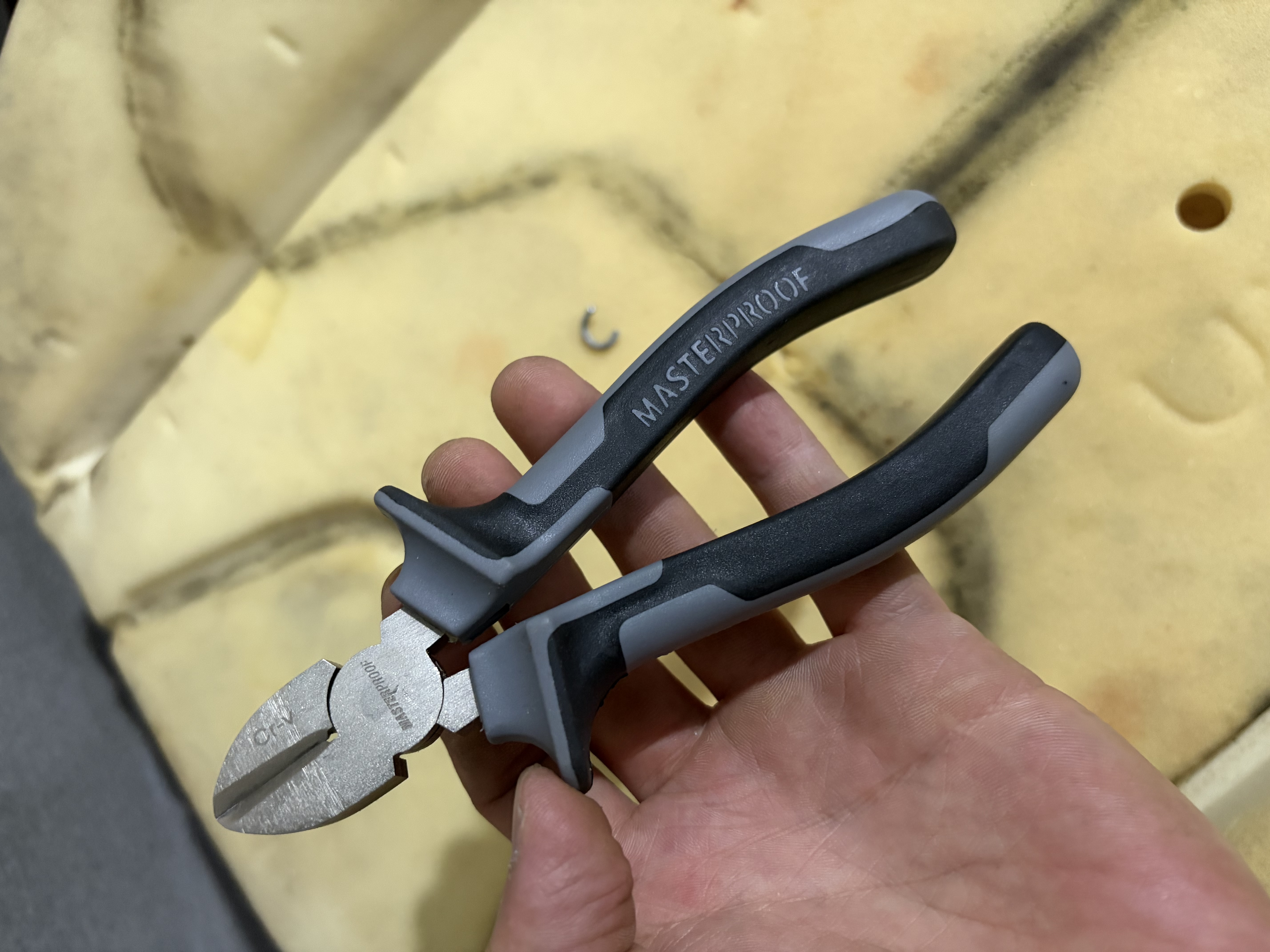 麦思德（MASTERPROOF）斜口钳工业级电工专用斜嘴钳剪线钳水口钳钢丝钳铁丝剪省力断线钳 实拍图
