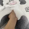 南极人（Nanjiren）牛奶绒被子冬季加厚棉被冬季被子秋冬被芯羊羔绒冬被8-10斤绒被褥 梦-深灰- 【双面加绒加厚】 150x200cm 约4斤~速热保暖无静电 实拍图