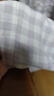 MUJI[自营限定款]女士无侧缝 双层纱织睡衣 纯棉家居服 薰衣草色 L 实拍图