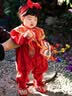 龙喜年秋季新品百天宝宝衣服女男婴儿红色中式满月百日宴周岁礼服 红色 锦绣凤来仪刺绣（预售6天） 73cm 推荐66-73cm 15-18斤 晒单实拍图