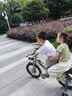永久（FOREVER）儿童自行车3-6-10-12岁儿童单车男孩童车女童自行车 月光银 辐条轮 后座版 16寸【适合身高105-135】 实拍图