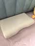 泰普尔记忆棉枕头护颈枕颈椎枕慢回弹枕睡眠枕感温舒颈枕原米黄千禧枕 单只 感温舒颈枕（原千禧枕） 卡其舒颈枕S码(推荐身高＜165) 实拍图