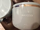 美厨（MAXCOOK）304不锈钢泡面碗 学生饭盒餐杯泡面杯1200ML 带盖 蓝色 MCWA3016 实拍图