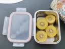 乐扣乐扣（LOCK&LOCK）炫彩食品级不锈钢保鲜盒冰箱厨房收纳盒学生带饭餐盒800ML粉色 实拍图