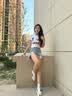 CAMILA KSENIA爆款阿甘鞋女士2026年新款时尚跑步鞋秋季女鞋休闲运动鞋老爹鞋子 蓝色 36 实拍图