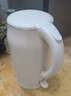 美的（Midea）电热水壶家用烧水壶食品级304不锈钢 1.7L大容量0涂层无缝内胆开水壶泡茶 MK-SH17M301 实拍图