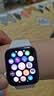 Apple/苹果 Watch SE 3 智能手表GPS+蜂窝款40毫米星光色铝金属表壳星光色运动型表带M/L MEPN4CH/B 实拍图