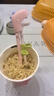babycare儿童筷子宝宝硅胶训练筷餐具专用筷 恐龙练习筷维尔粉饭盒 实拍图